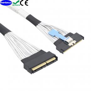 MCIO 5.0 124P to MCIO 5.0 124P High-Speed Cable